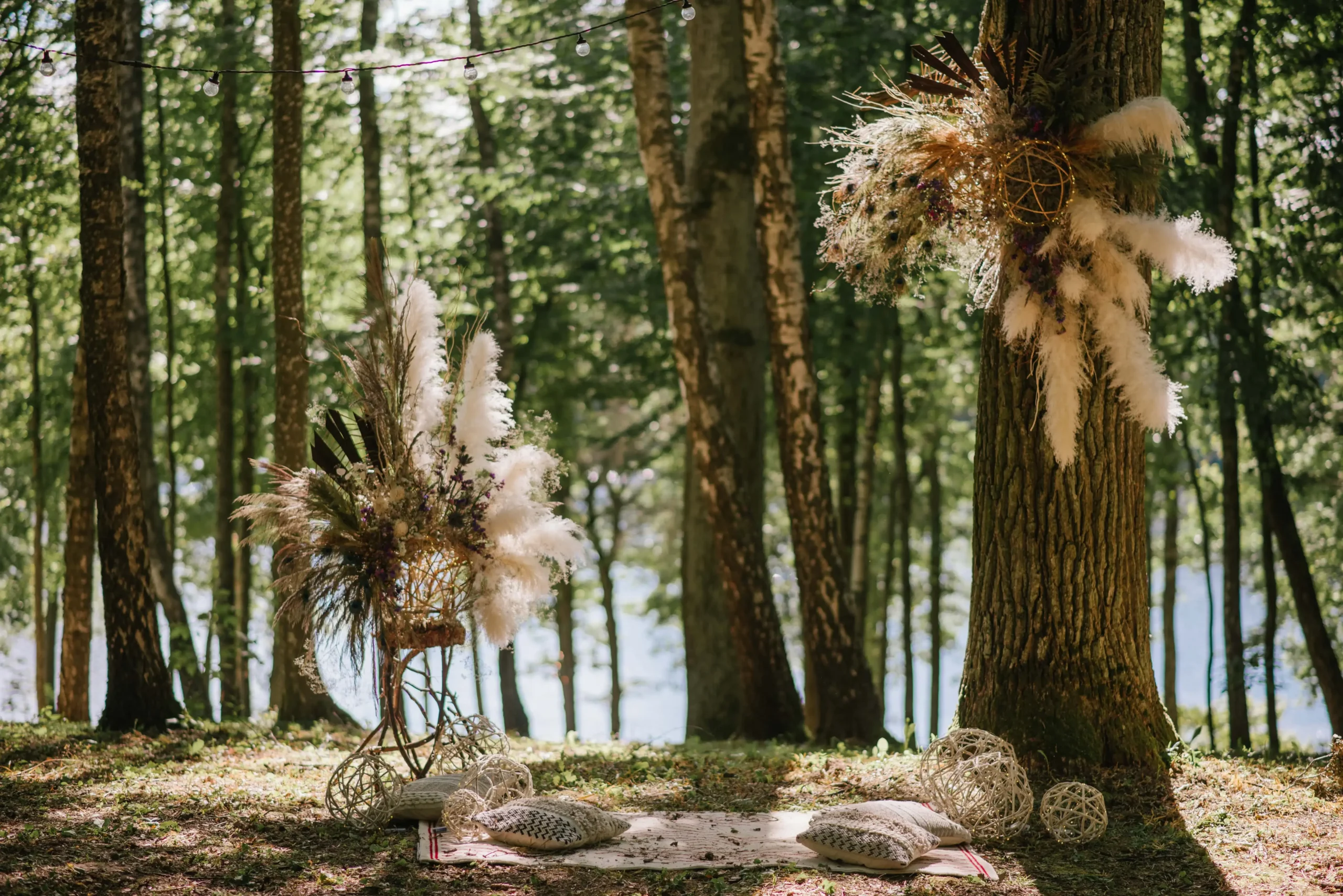 Vestuvių altoriaus dekoracija